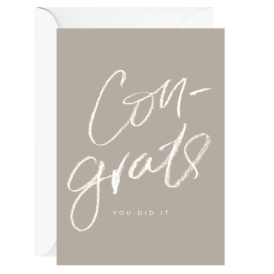 Congrats. You did it - Greeting Card