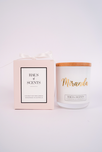 Signature Candle - White